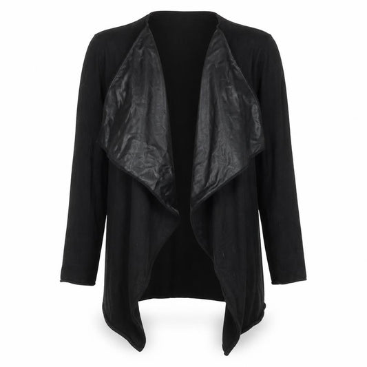 Zara Women’s Black Long Sleeve Open Knit Cardigan L