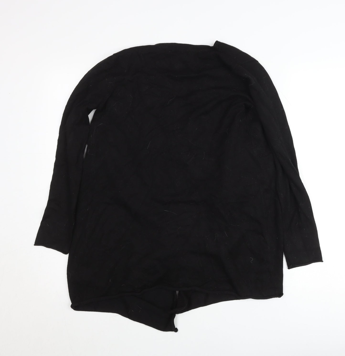 Zara Women’s Black Long Sleeve Open Knit Cardigan L
