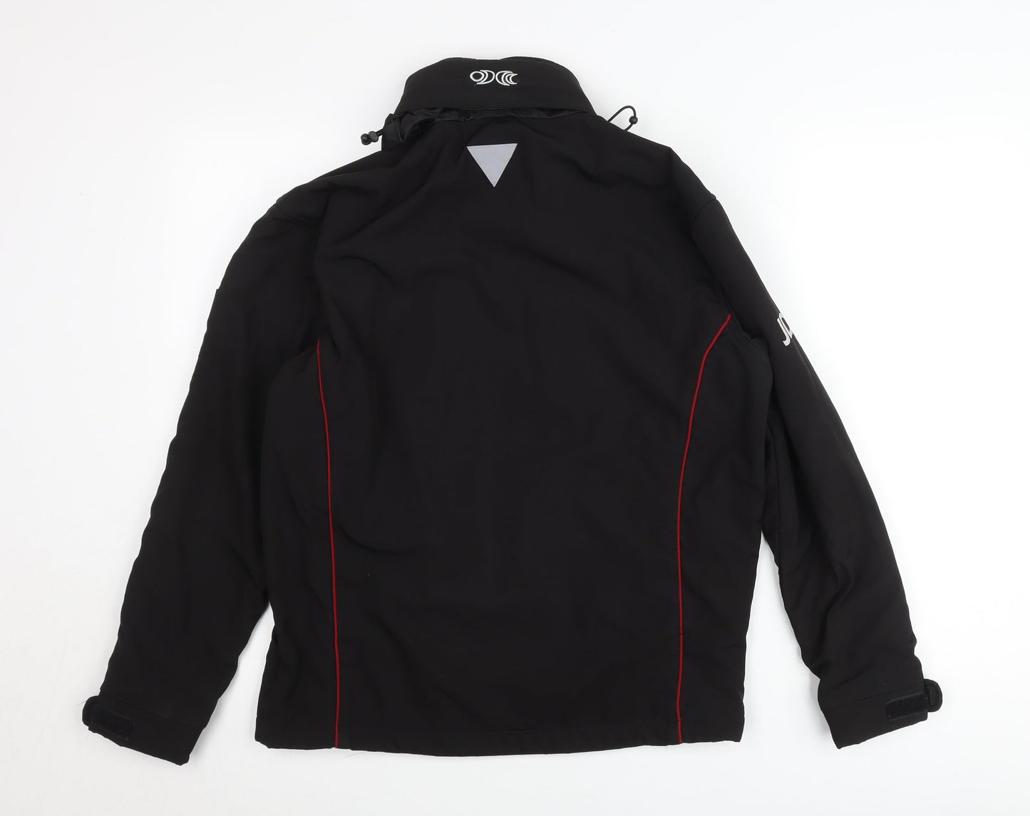 Boys Black XS Softshell Jacket with Fleece Lining Outdoor School Coat