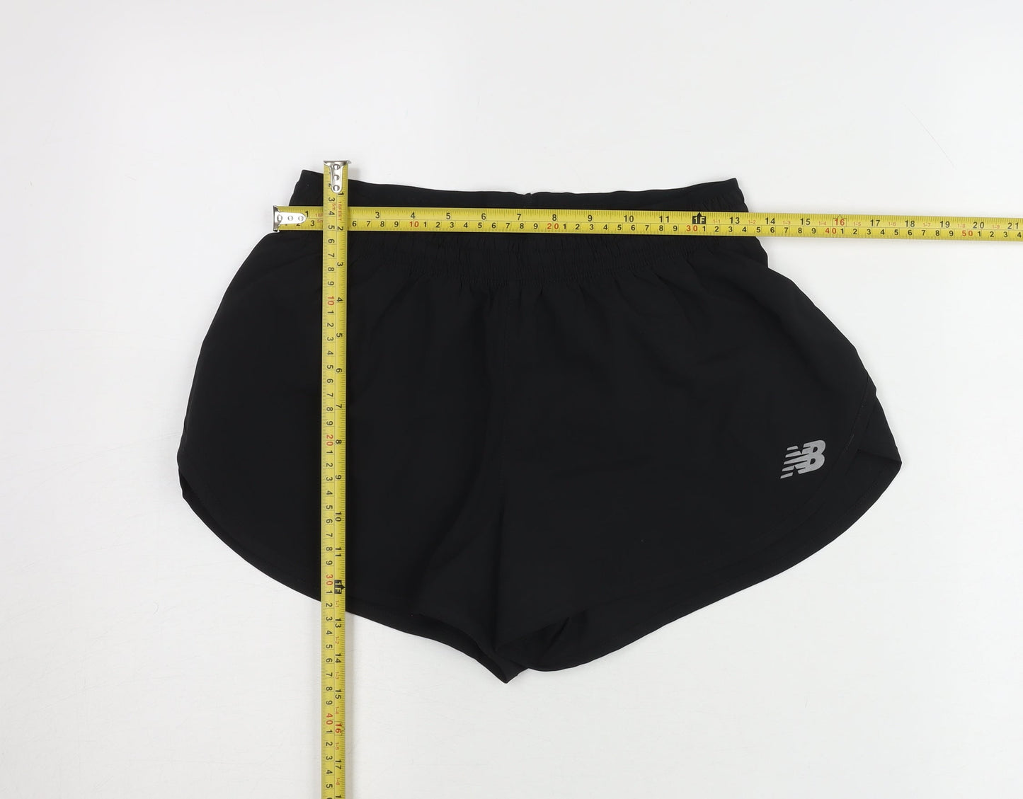 New Balance Womens Black S Athletic Running Gym Shorts