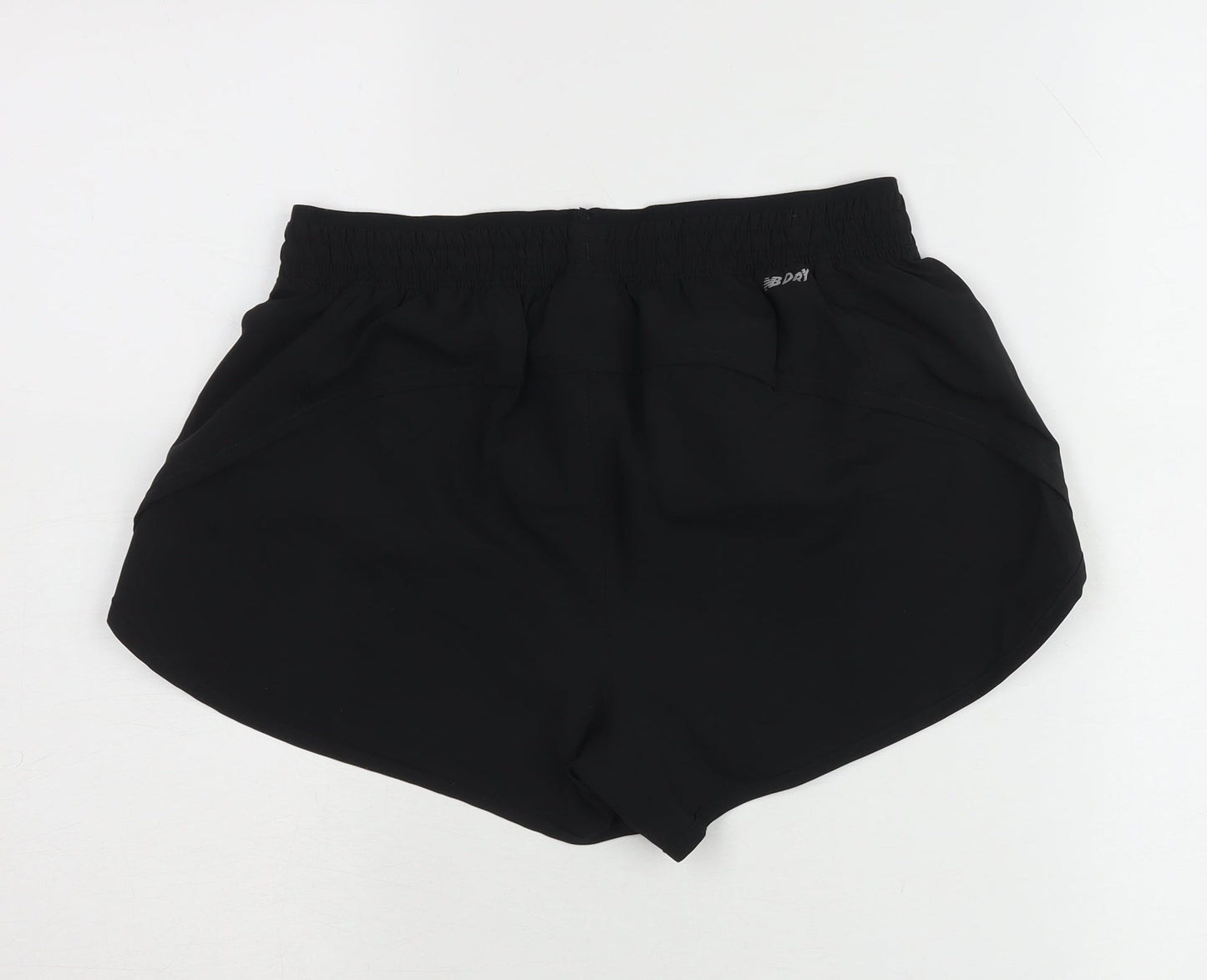 New Balance Womens Black S Athletic Running Gym Shorts