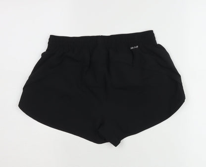 New Balance Womens Black S Athletic Running Gym Shorts
