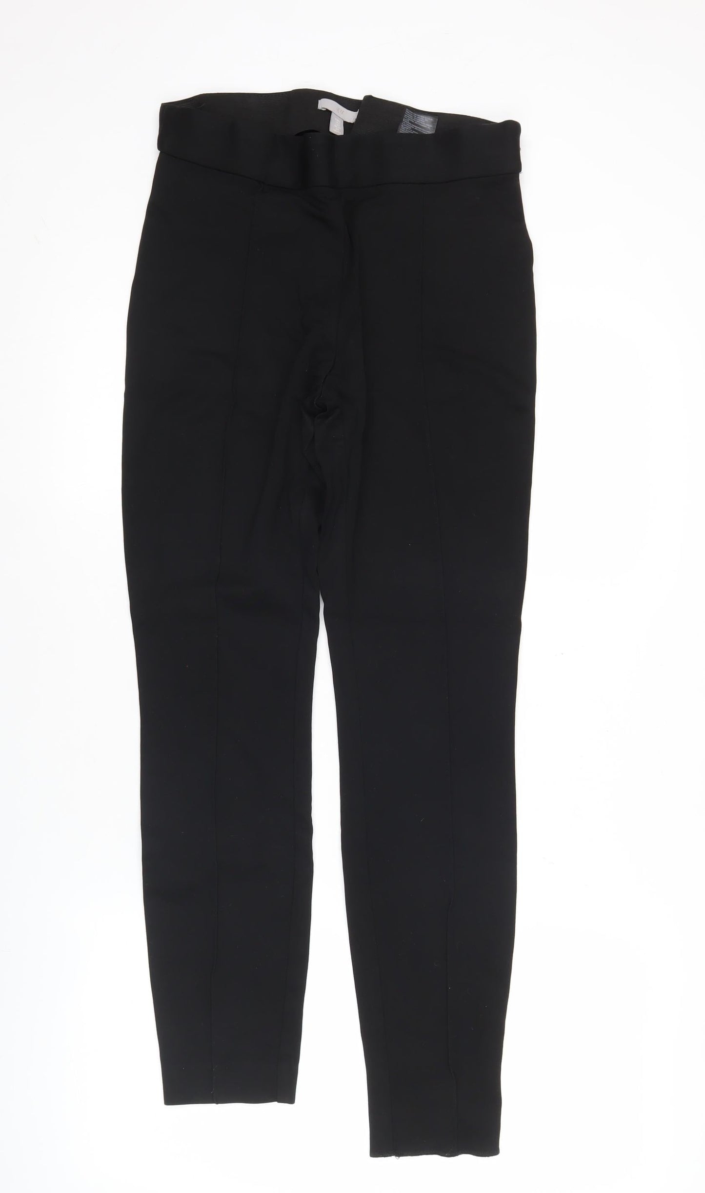 H&M Women’s Black Slim Fit Work Trousers S Regular