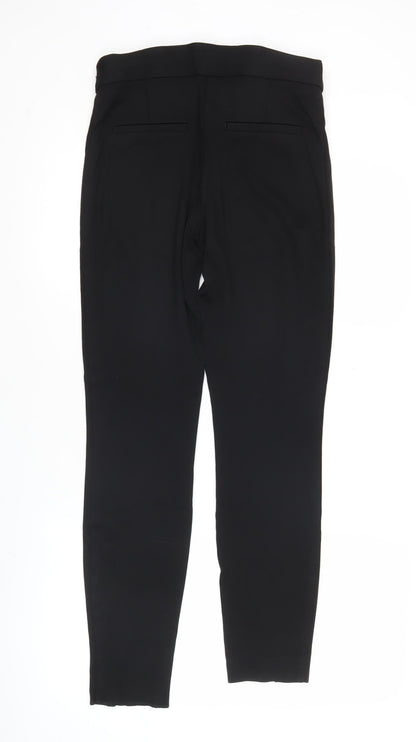 H&M Women’s Black Slim Fit Work Trousers S Regular