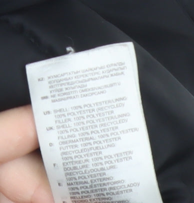 Adidas Boys Black 9-10Y Hooded Puffer Jacket Cork City FC Zip Coat