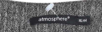Atmosphere Womens Grey Jacket Size 16 Business Workwear Classic