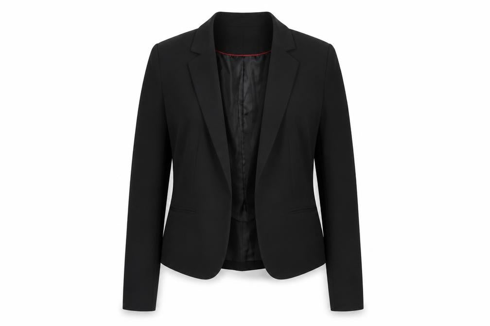 La Redoute Women’s Black Blazer UK 8 Single-Breasted Jacket