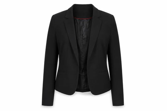 La Redoute Women’s Black Blazer UK 8 Single-Breasted Jacket