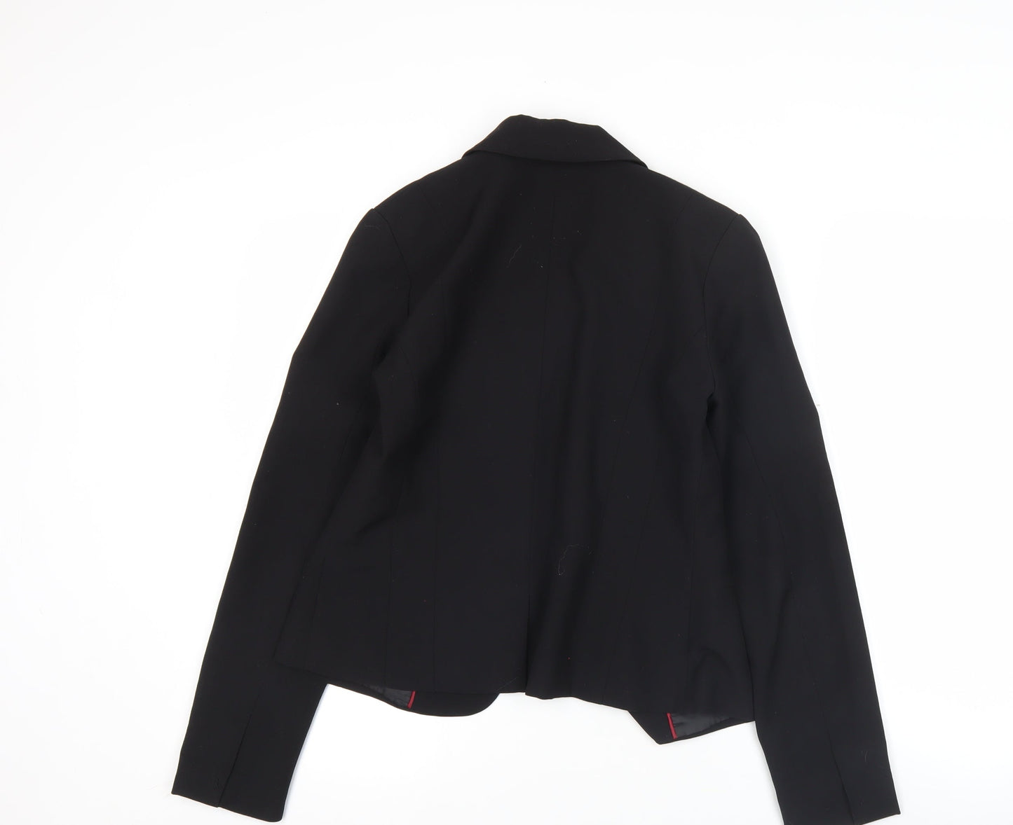 La Redoute Women’s Black Blazer UK 8 Single-Breasted Jacket