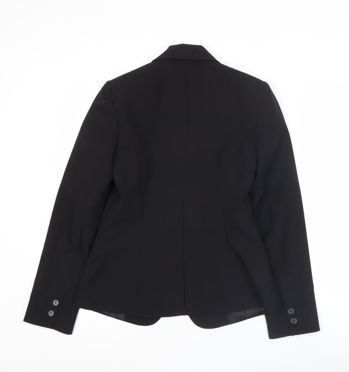 Atmosphere Womens Black Blazer Jacket UK 10 Regular Fit Notch Lapel
