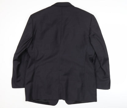Pierre Cardin Mens Grey Wool Blazer Jacket 44 Regular Classic