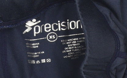 Precision Womens Blue XS Compression Leggings Slim Fit