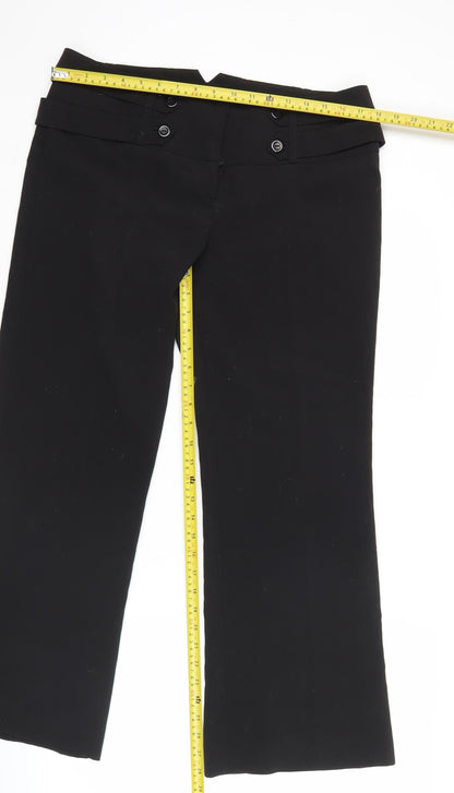 Terminal One Women’s Black Size 14 Straight Leg Trousers