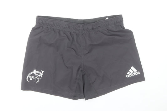 Adidas Women Black Size 10 Athletic Rugby Training Shorts