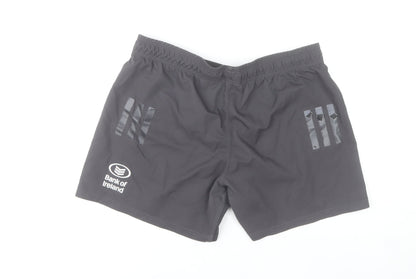 Adidas Women Black Size 10 Athletic Rugby Training Shorts