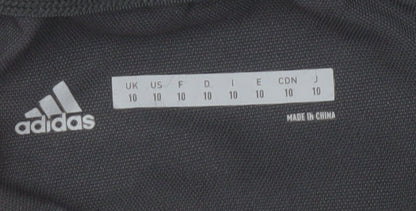 Adidas Women Black Size 10 Athletic Rugby Training Shorts