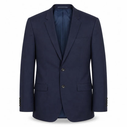Mens UK Size 40 River Island Regular Blue Suit Jacket