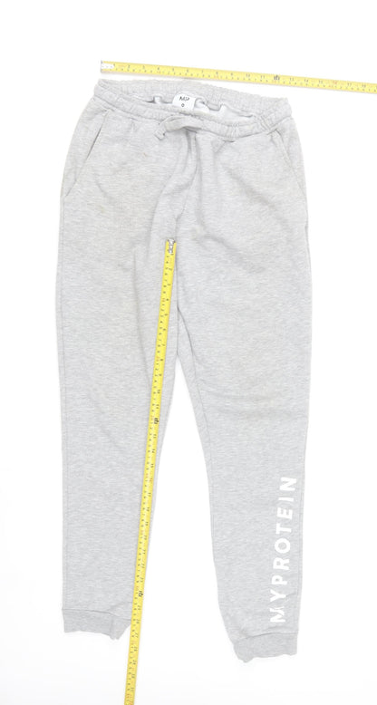 MP Men's Grey Jogger Sweatpants Size M Elastic Waist Tapered