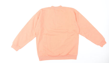 Golf Antiques Women’s Pink Sweatshirt M Crew Neck Long Sleeve Ballybunion