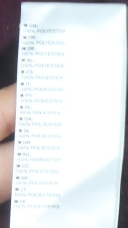 Trespass Womens Red Long Sleeve Polyester Sports Top UK 10