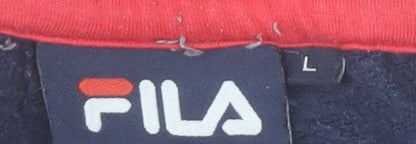 Mens UK Size L FILA Multicoloured Pullover Sweatshirt