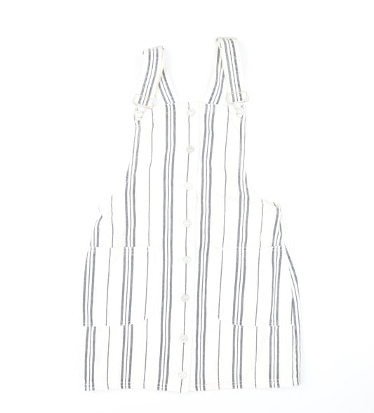 Womens UK Size 8 Diesel Pinafore/Dungaree Dress
