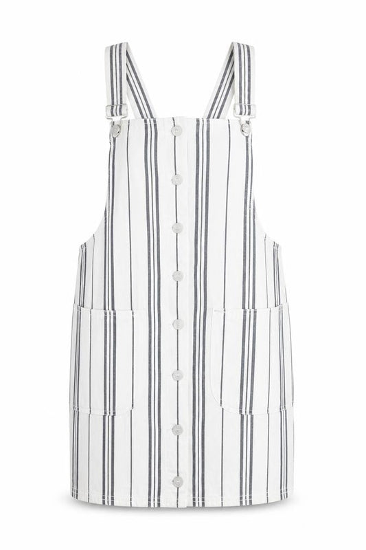 Womens UK Size 8 Diesel Pinafore/Dungaree Dress