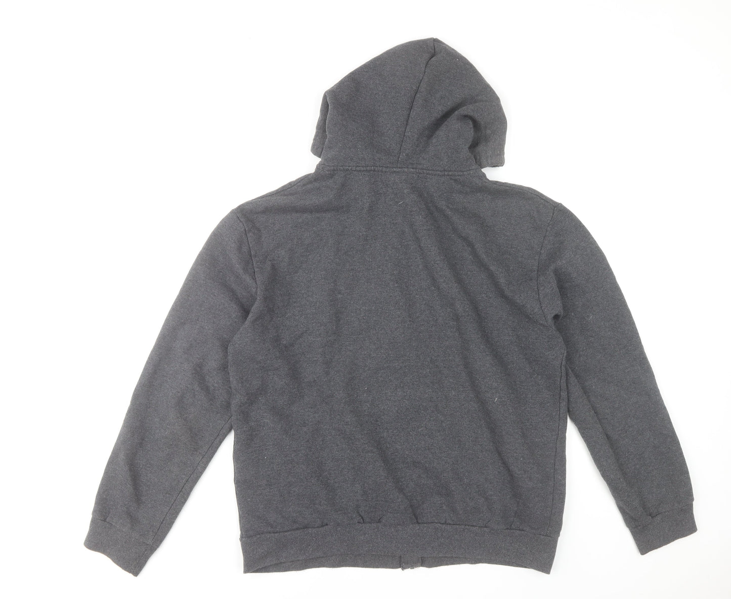 Iron Mountain Men’s Grey Full Zip Hoodie Size L Cotton Blend