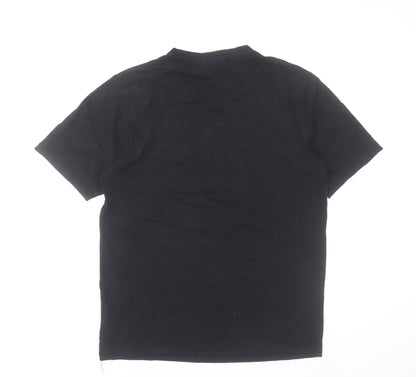 Peter Storm Men's Black Medium Graphic Outdoor Cotton T-Shirt