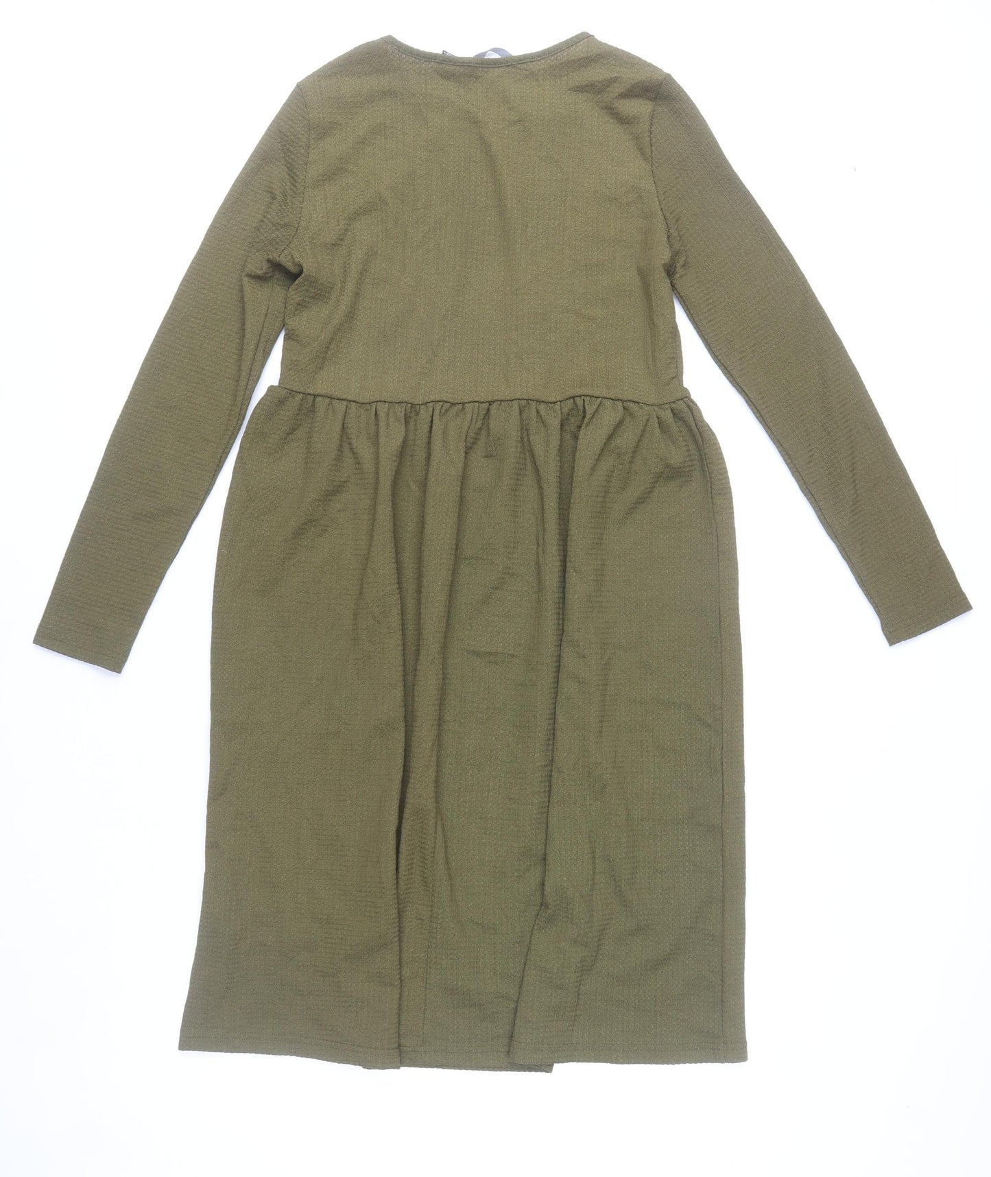 Vero Moda Women’s Green Knee Length Fit & Flare Dress Size S