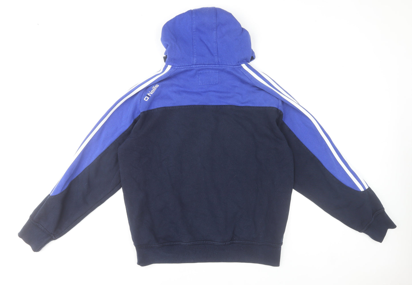 O'Neills Men’s Blue Pullover Hoodie Small Logo Sportswear