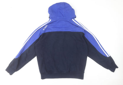 O'Neills Men’s Blue Pullover Hoodie Small Logo Sportswear