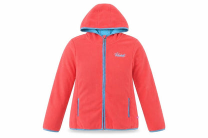 Protest Womens Pink Fleece Hooded Jacket Size 16 UK Full Zip