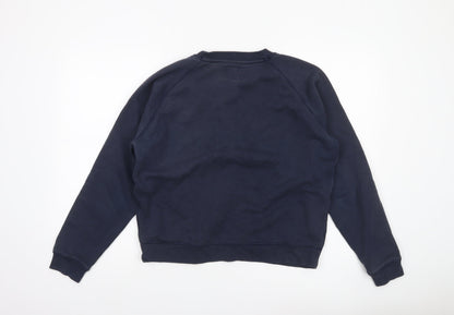 Womens UK Size 10 Jack Wills Blue Pullover Sweatshirt