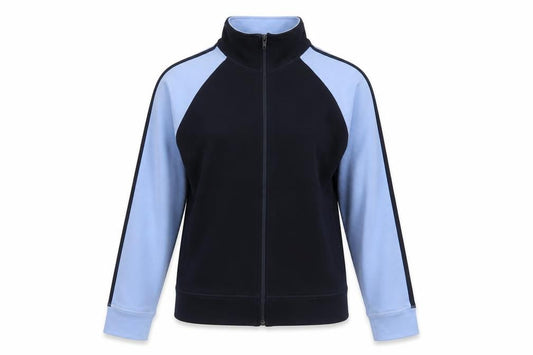 Marks and Spencer Women’s Blue Zip Front Basic Jacket UK 12