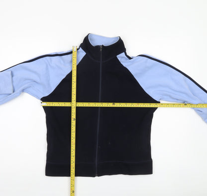 Marks and Spencer Women’s Blue Zip Front Basic Jacket UK 12