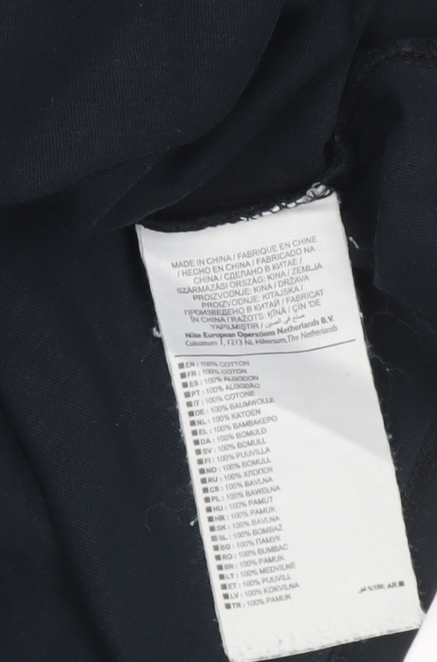 Nike Jordan Men’s Black XL Graphic Print Crew Neck T-Shirt