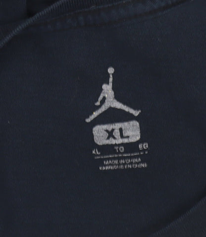 Nike Jordan Men’s Black XL Graphic Print Crew Neck T-Shirt