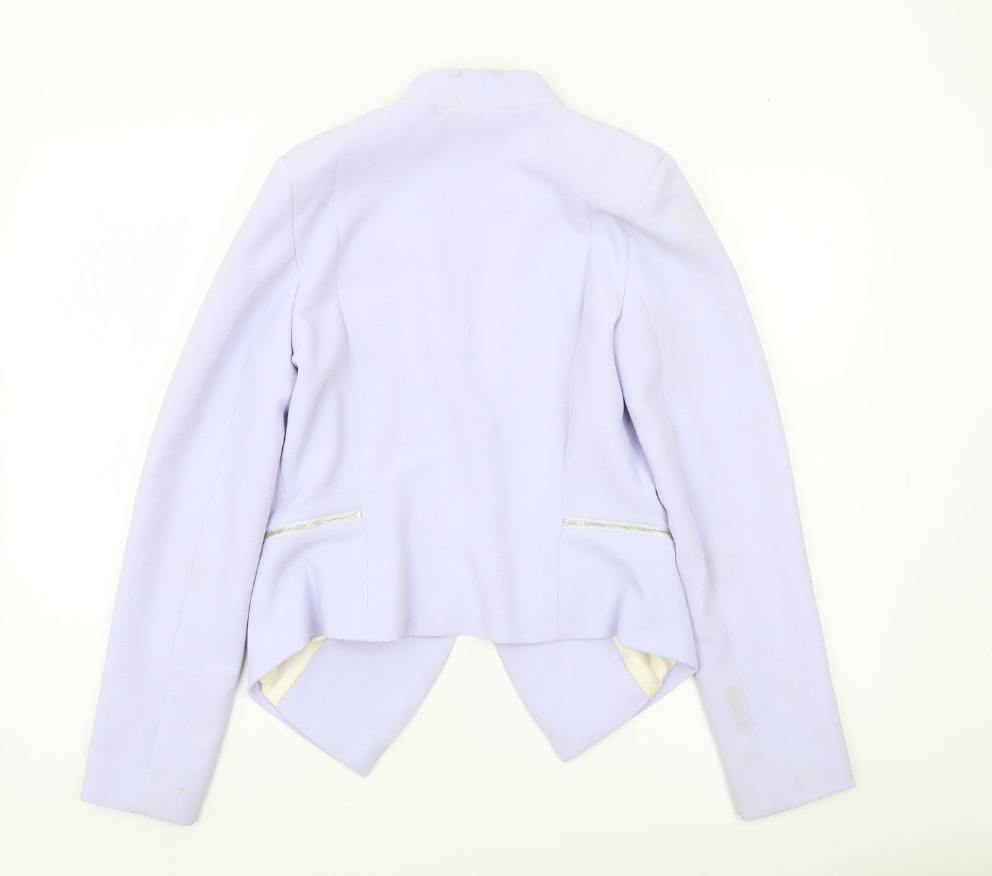 River Island Women’s Purple Size 10 Tailored Suit Jacket