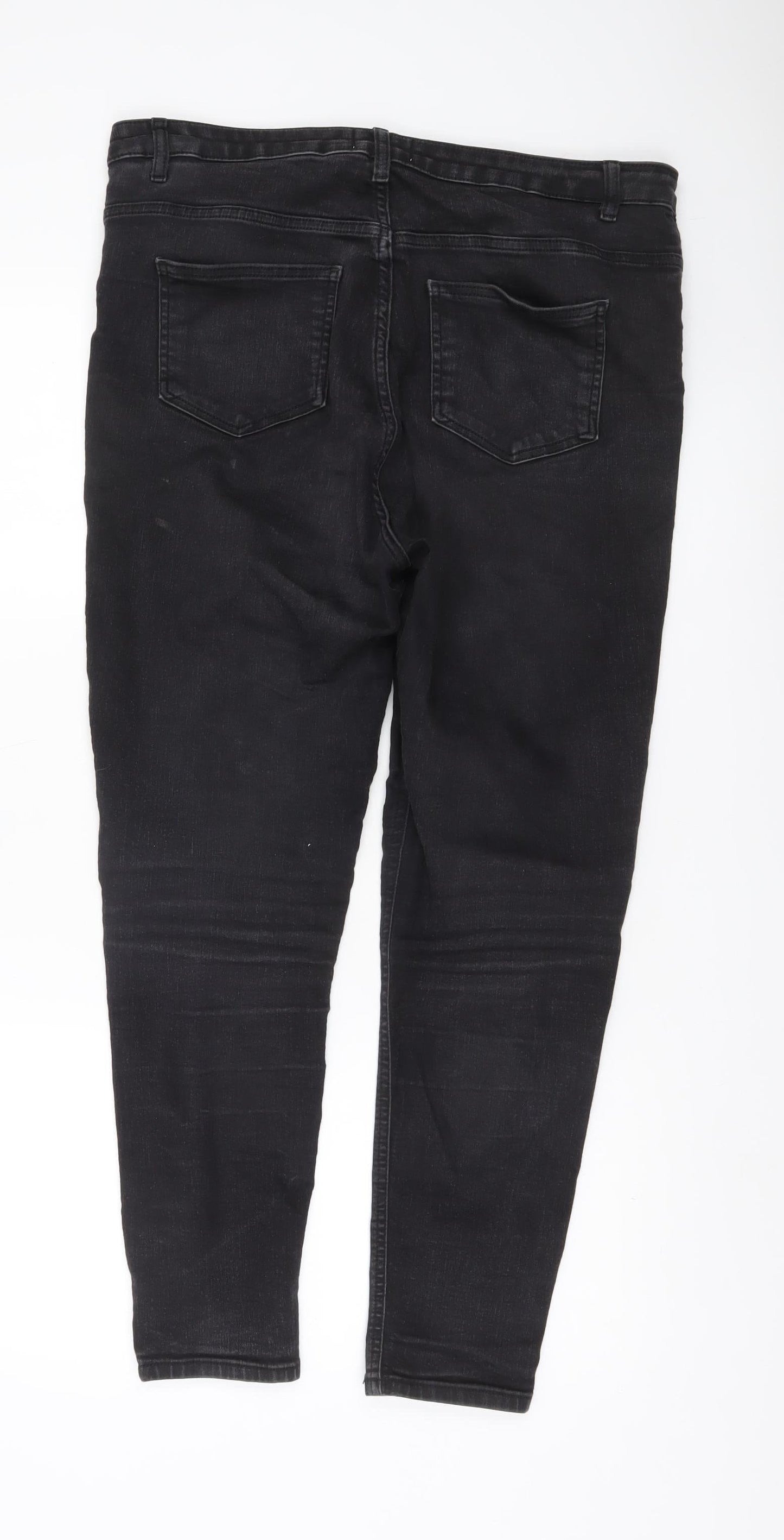 Savida Women’s Black Size 16 Skinny Slim Fit Stretch Jeans