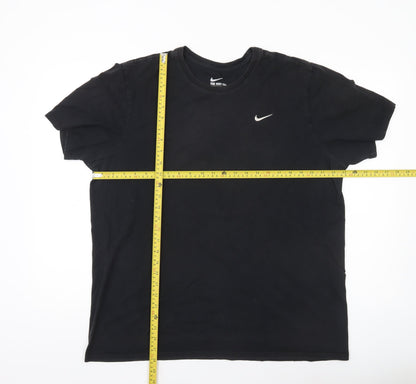 Nike Men’s Black XL Athletic Fit Crew Neck T-Shirt
