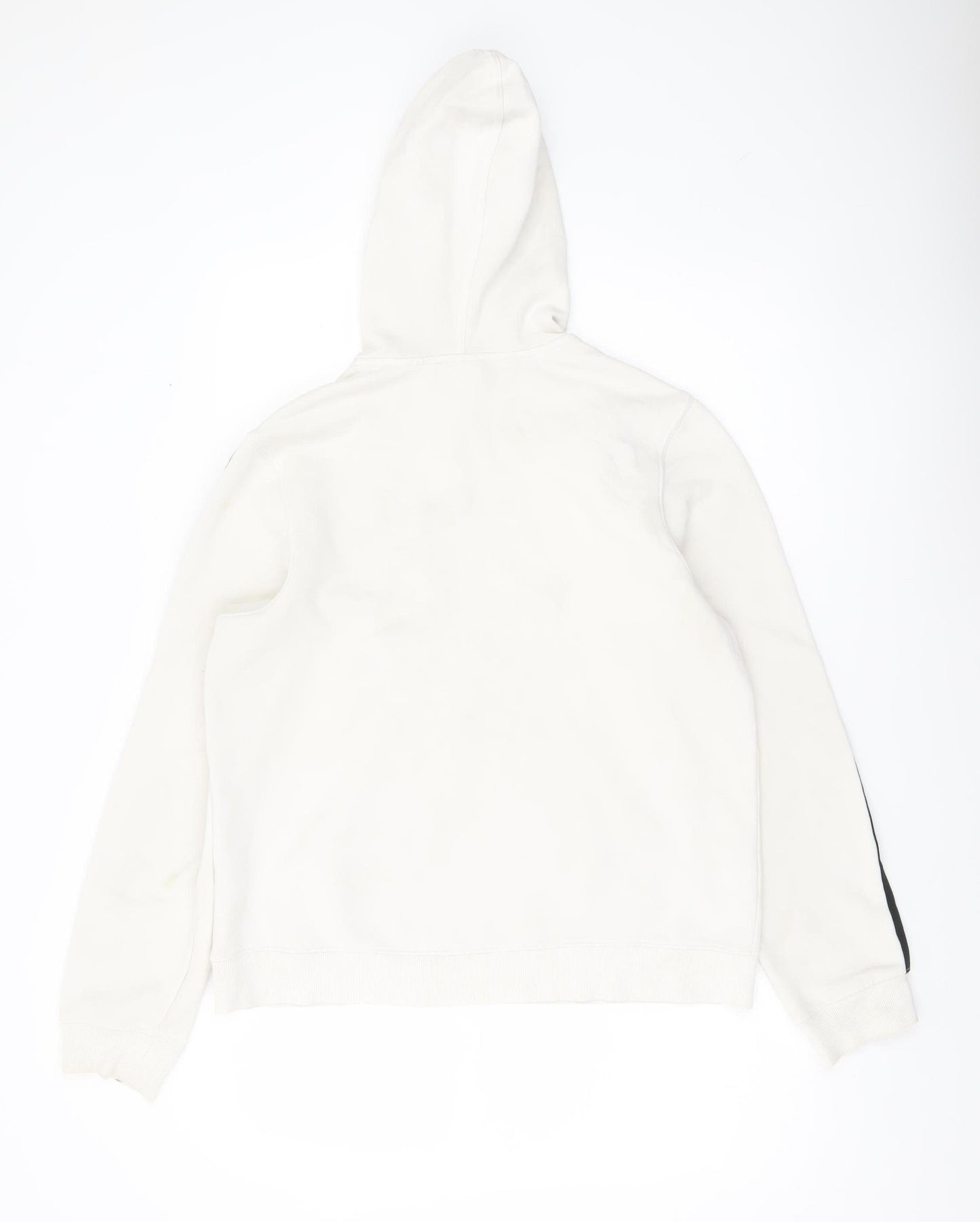 Adidas Women’s White Hoodie UK 18 Pullover Long Sleeve Casual