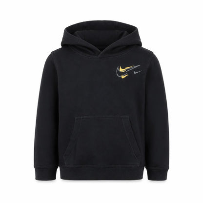 Boys UK Size 7 Years Nike Black Pullover Hoodie