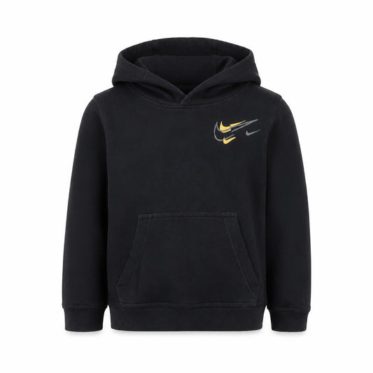 Boys UK Size 7 Years Nike Black Pullover Hoodie