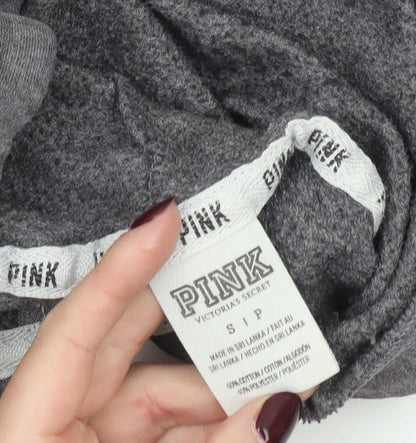 Victoria's Secret PINK Women's Grey Full Zip Hoodie Size S