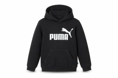 Boys UK Size 7-8 Years PUMA Black Pullover Hoodie