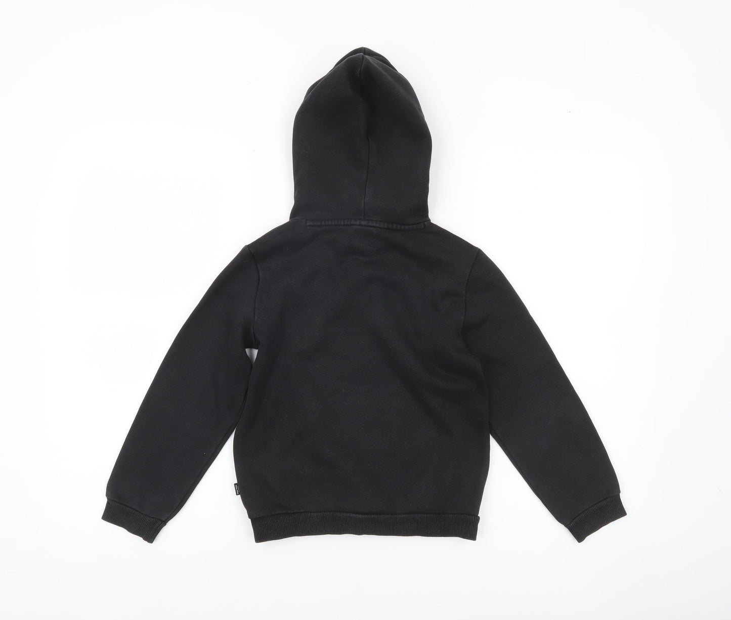 Boys UK Size 7-8 Years PUMA Black Pullover Hoodie