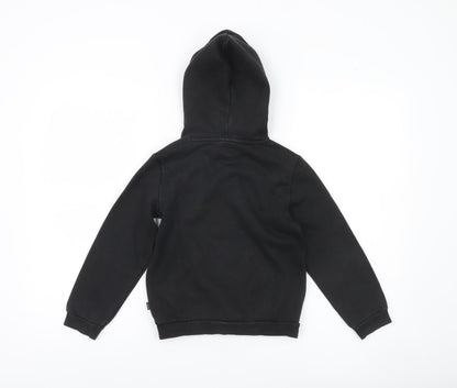 Boys UK Size 7-8 Years PUMA Black Pullover Hoodie