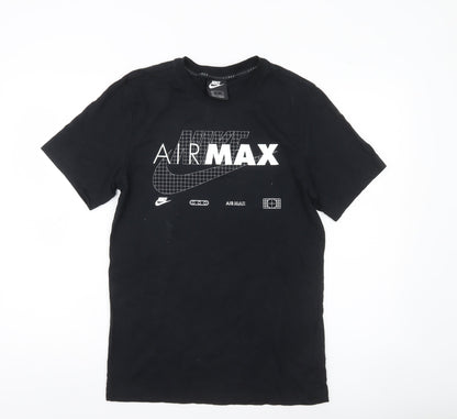 Nike Men's Black Air Max Graphic T-Shirt Size S Crew Neck