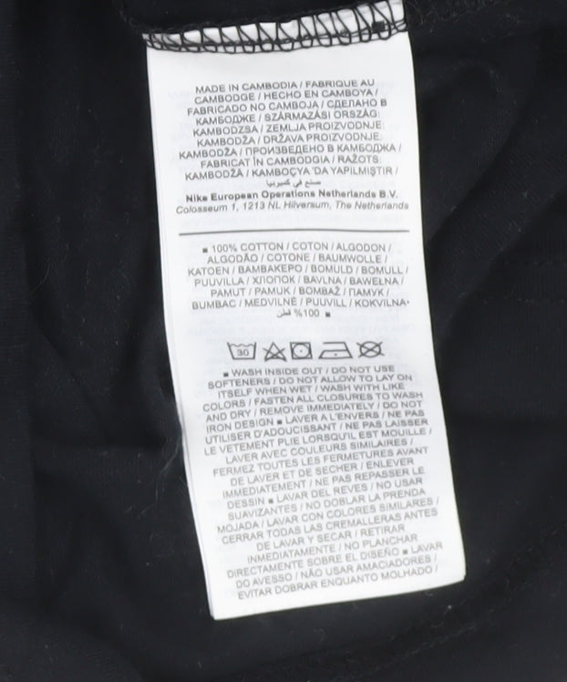 Nike Men's Black Air Max Graphic T-Shirt Size S Crew Neck